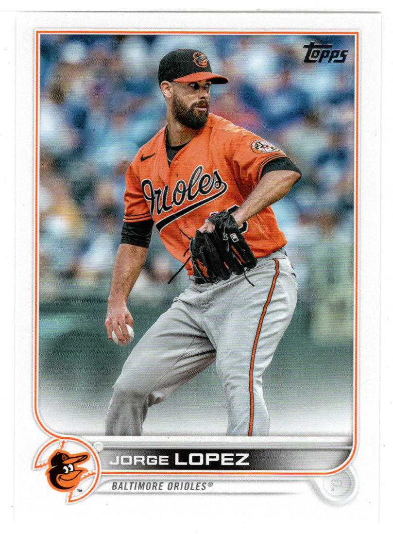 Jorge Lopez - Baltimore Orioles (MLB Baseball Card) 2022 Topps # 552 Mint