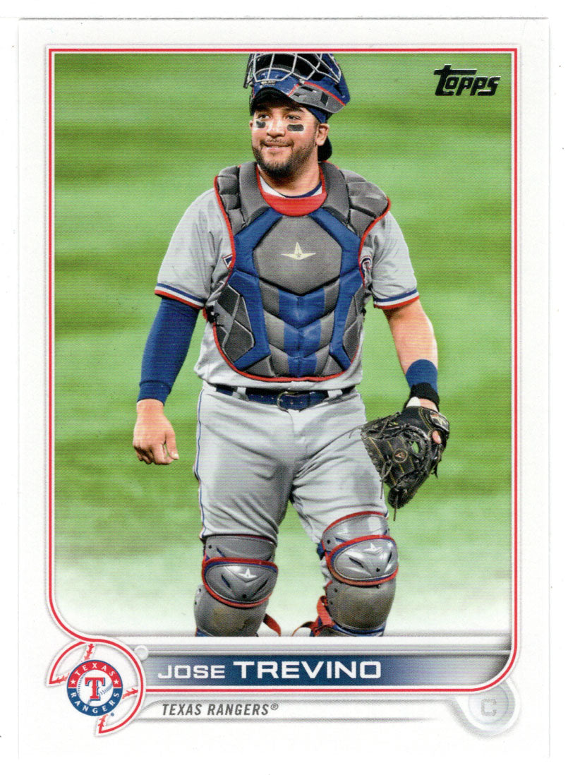 Jose Trevino - Texas Rangers (MLB Baseball Card) 2022 Topps # 564 Mint