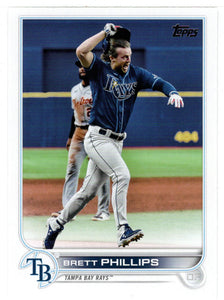 Brett Phillips - Tampa Bay Rays (MLB Baseball Card) 2022 Topps # 569 Mint