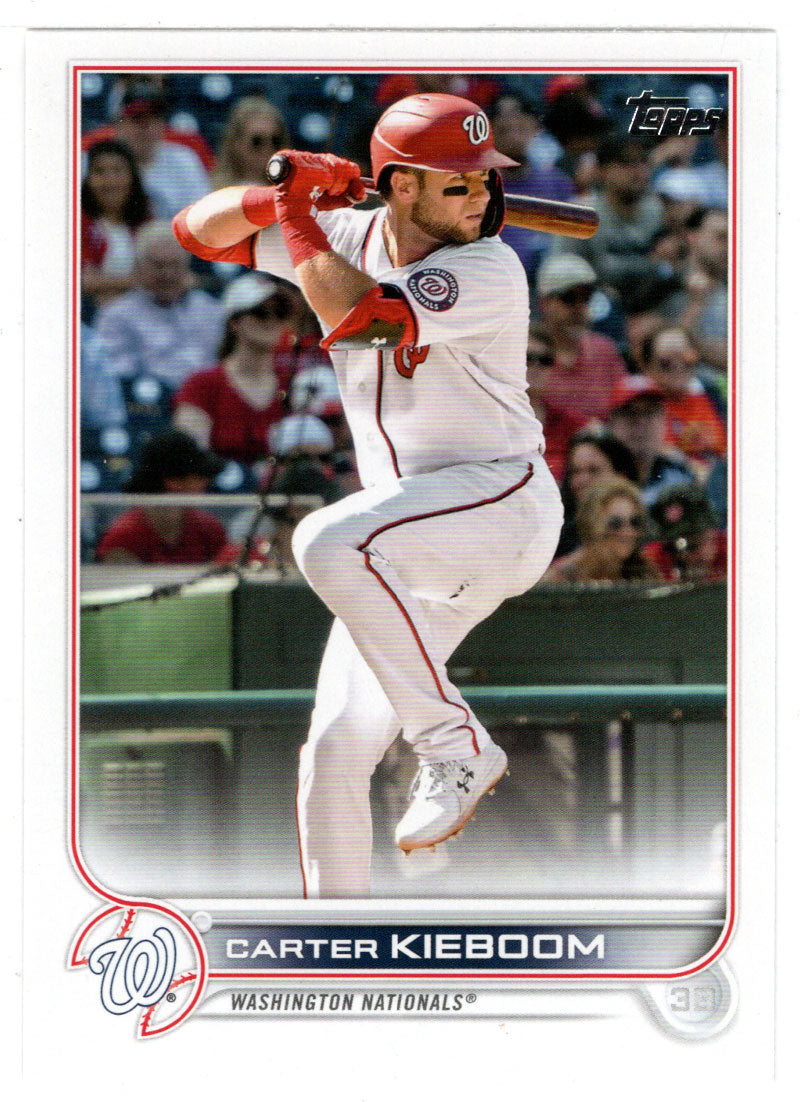 Carter Kieboom - Washington Nationals (MLB Baseball Card) 2022 Topps # 580 Mint