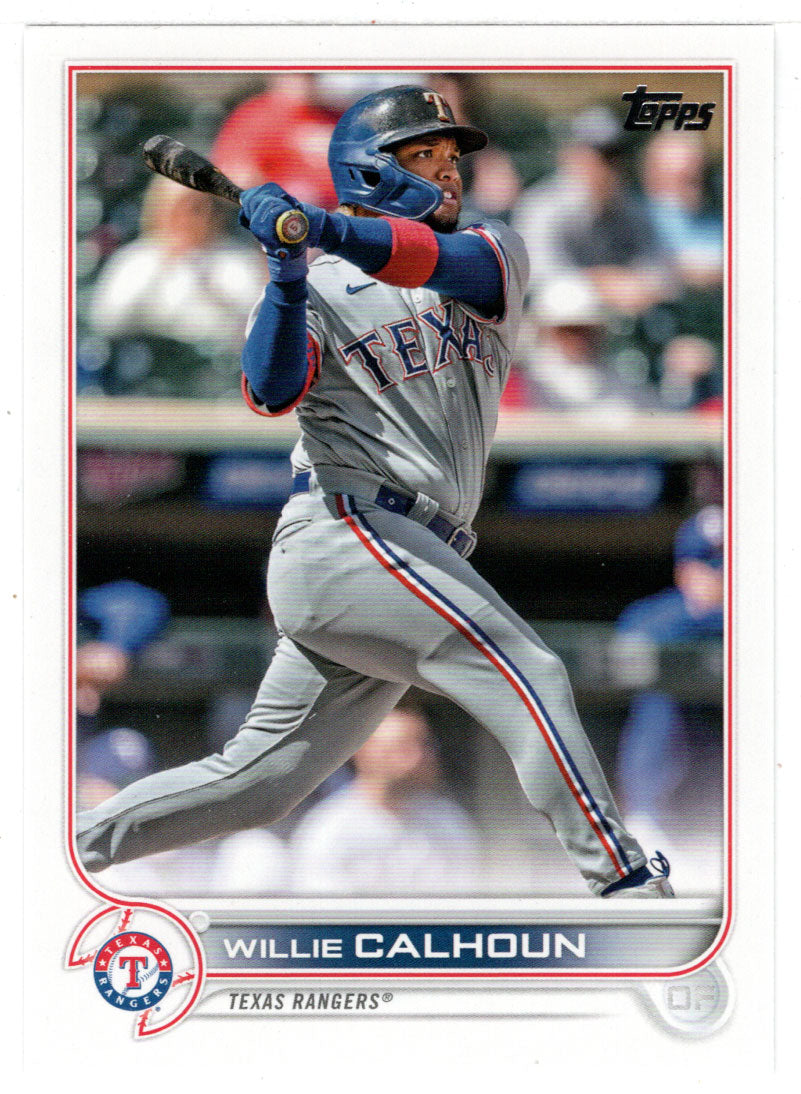 Willie Calhoun - Texas Rangers (MLB Baseball Card) 2022 Topps # 581 Mint