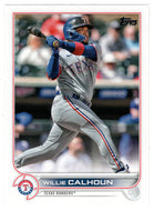 Willie Calhoun - Texas Rangers (MLB Baseball Card) 2022 Topps # 581 Mint