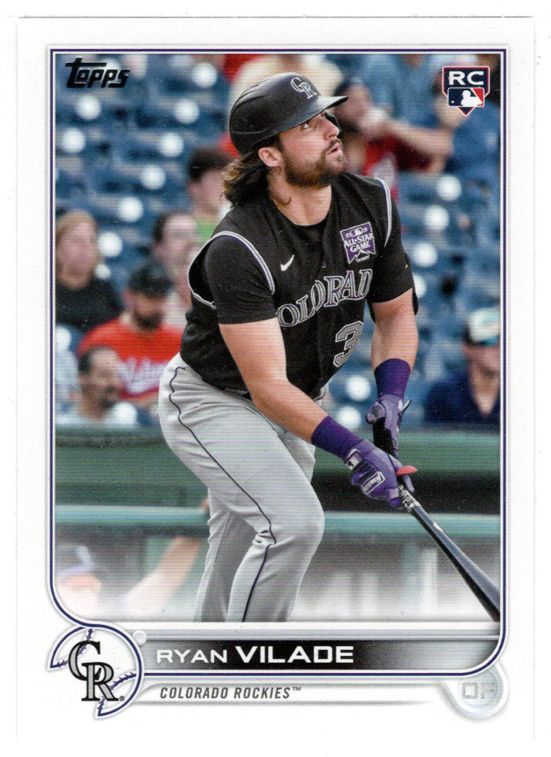 Ryan Vilade RC - Colorado Rockies (MLB Baseball Card) 2022 Topps # 586 Mint