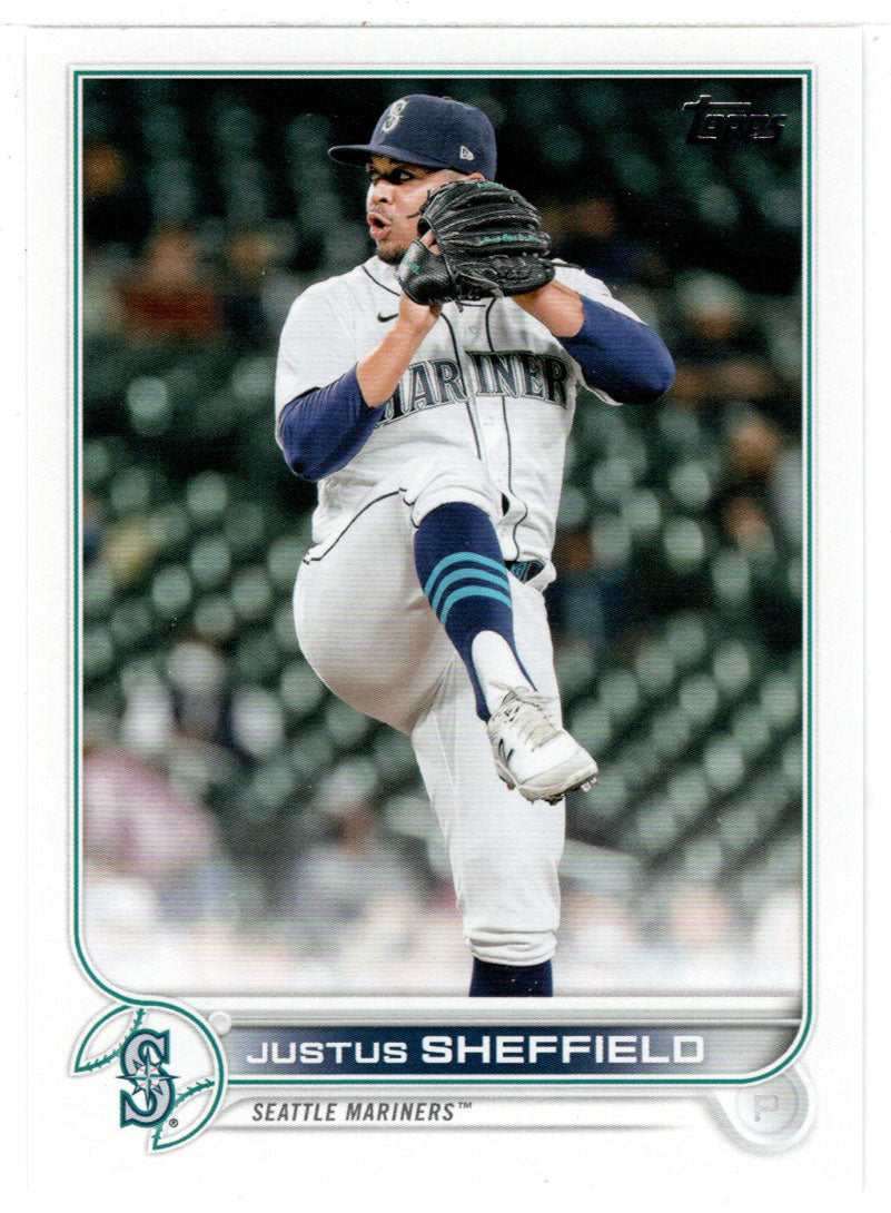 Justus Sheffield - Seattle Mariners (MLB Baseball Card) 2022 Topps # 587 Mint
