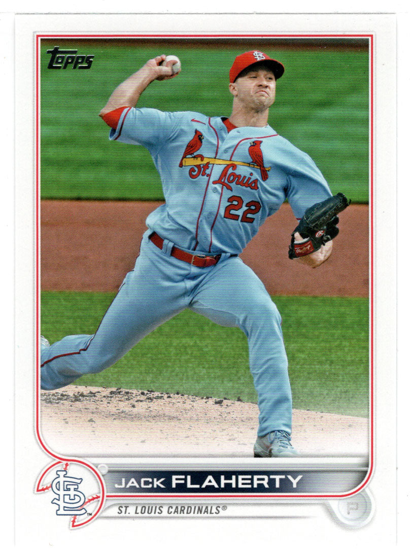 Jack Flaherty - St. Louis Cardinals (MLB Baseball Card) 2022 Topps # 588 Mint