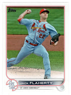 Jack Flaherty - St. Louis Cardinals (MLB Baseball Card) 2022 Topps # 588 Mint