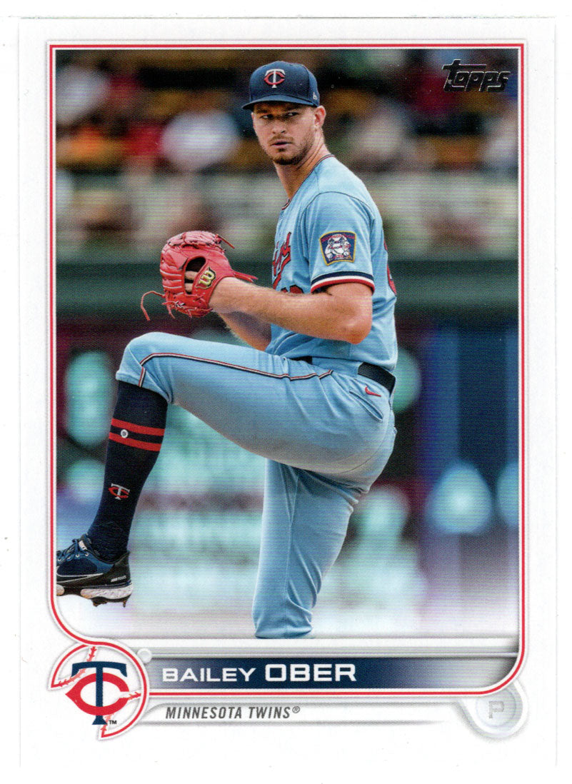 Bailey Ober - Minnesota Twins (MLB Baseball Card) 2022 Topps # 590 Mint