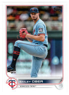 Bailey Ober - Minnesota Twins (MLB Baseball Card) 2022 Topps # 590 Mint