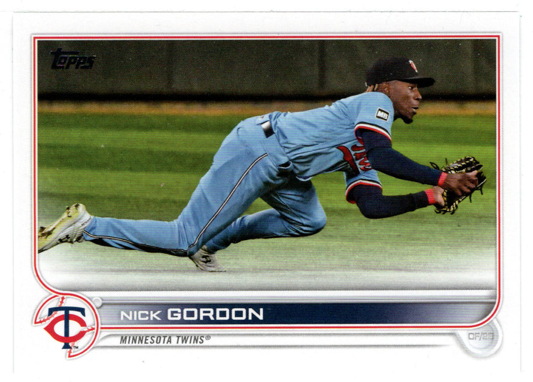 Nick Gordon - Minnesota Twins (MLB Baseball Card) 2022 Topps # 598 Mint