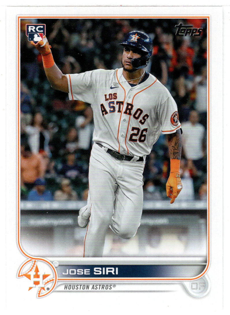 Jose Siri RC - Houston Astros (MLB Baseball Card) 2022 Topps # 599 Mint