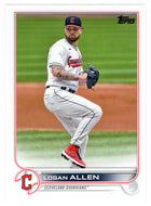 Logan Allen - Cleveland Guardians (MLB Baseball Card) 2022 Topps # 604 Mint