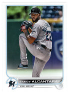 Sandy Alcantara - Miami Marlins (MLB Baseball Card) 2022 Topps # 606 Mint