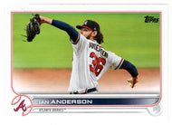 Ian Anderson - Atlanta Braves (MLB Baseball Card) 2022 Topps # 615 Mint