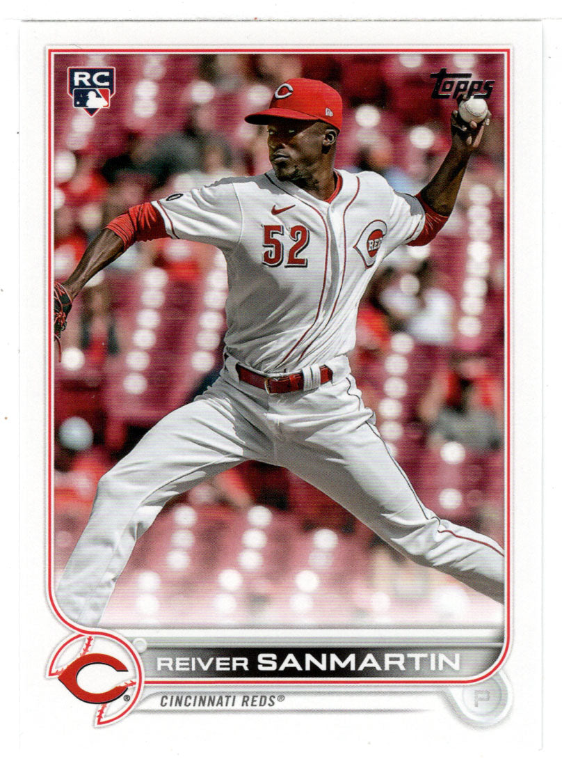 Reiver Sanmartin RC - Cincinnati Reds (MLB Baseball Card) 2022 Topps # 619 Mint