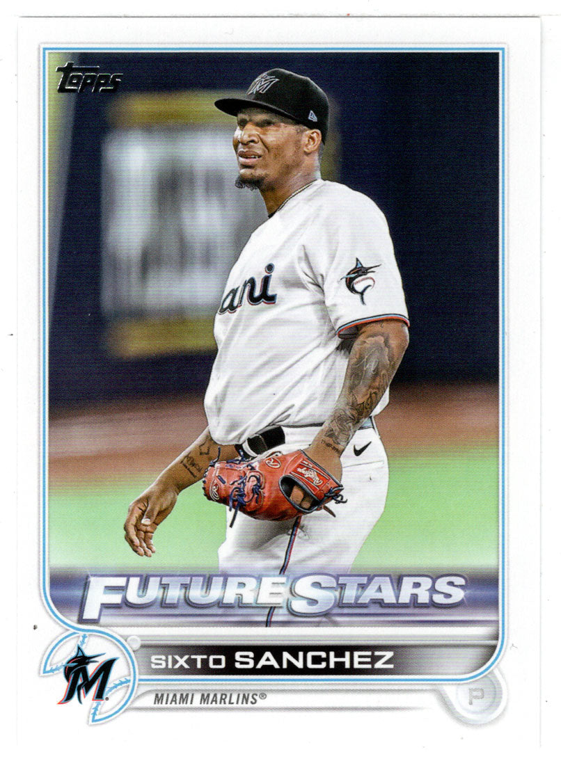 Sixto Sanchez - Miami Marlins - Future Stars (MLB Baseball Card) 2022 Topps # 621 Mint