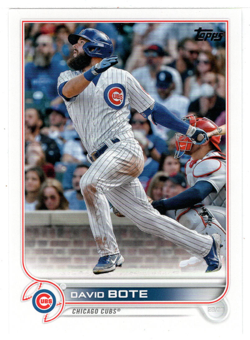 David Bote - Chicago Cubs (MLB Baseball Card) 2022 Topps # 627 Mint