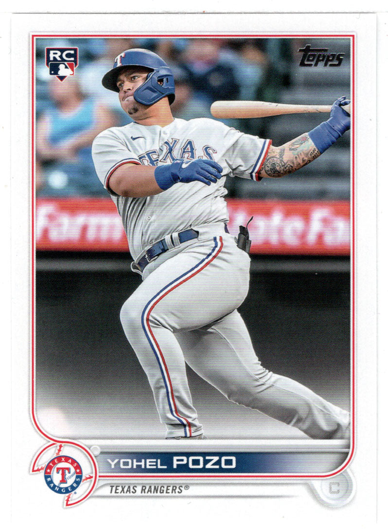 Yohel Pozo RC - Texas Rangers (MLB Baseball Card) 2022 Topps # 649 Mint