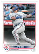 Yohel Pozo RC - Texas Rangers (MLB Baseball Card) 2022 Topps # 649 Mint