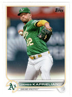 James Kaprielian - Oakland Athletics (MLB Baseball Card) 2022 Topps # 651 Mint