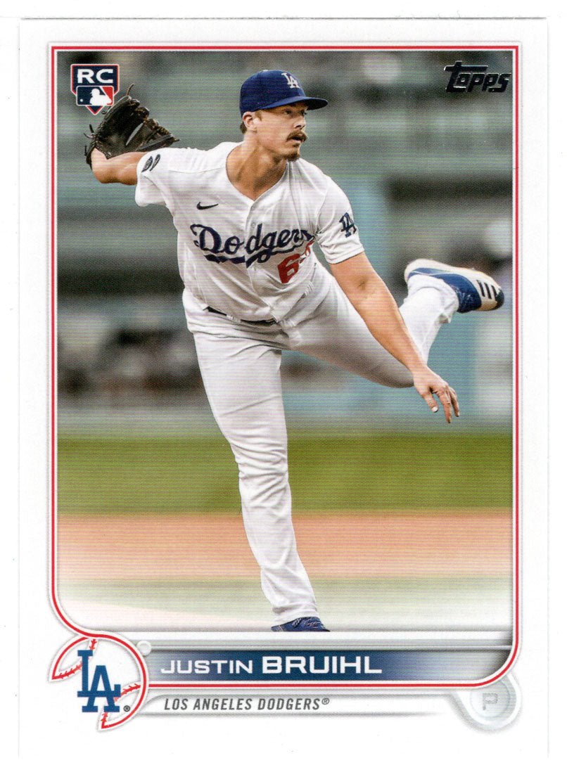 Justin Bruihl RC - Los Angeles Dodgers (MLB Baseball Card) 2022 Topps # 658 Mint