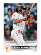 LaMonte Wade Jr. - San Francisco Giants (MLB Baseball Card) 2022 Topps # 659 Mint