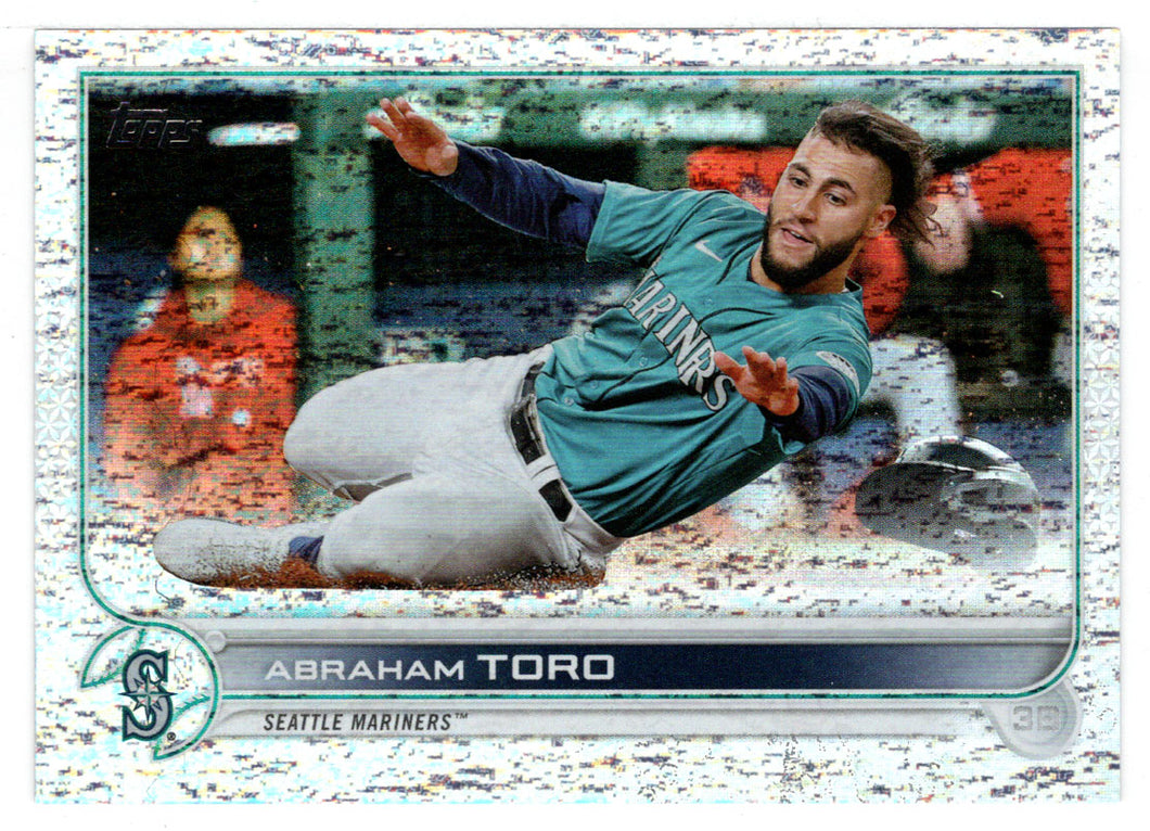 Abraham Toro 169/390 - Seattle Mariners - Rainbow Foil (MLB Baseball Card) 2022 Topps # 477 Mint