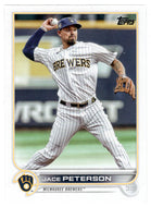 Jace Peterson - Milwaukee Brewers (MLB Baseball Card) 2022 Topps Update # US-12 Mint