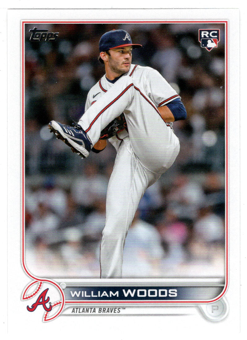 William Woods RC - Atlanta Braves (MLB Baseball Card) 2022 Topps Update # US-195 Mint