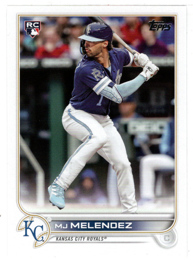 MJ Melendez RC - Kansas City Royals (MLB Baseball Card) 2022 Topps Update # US-223 Mint