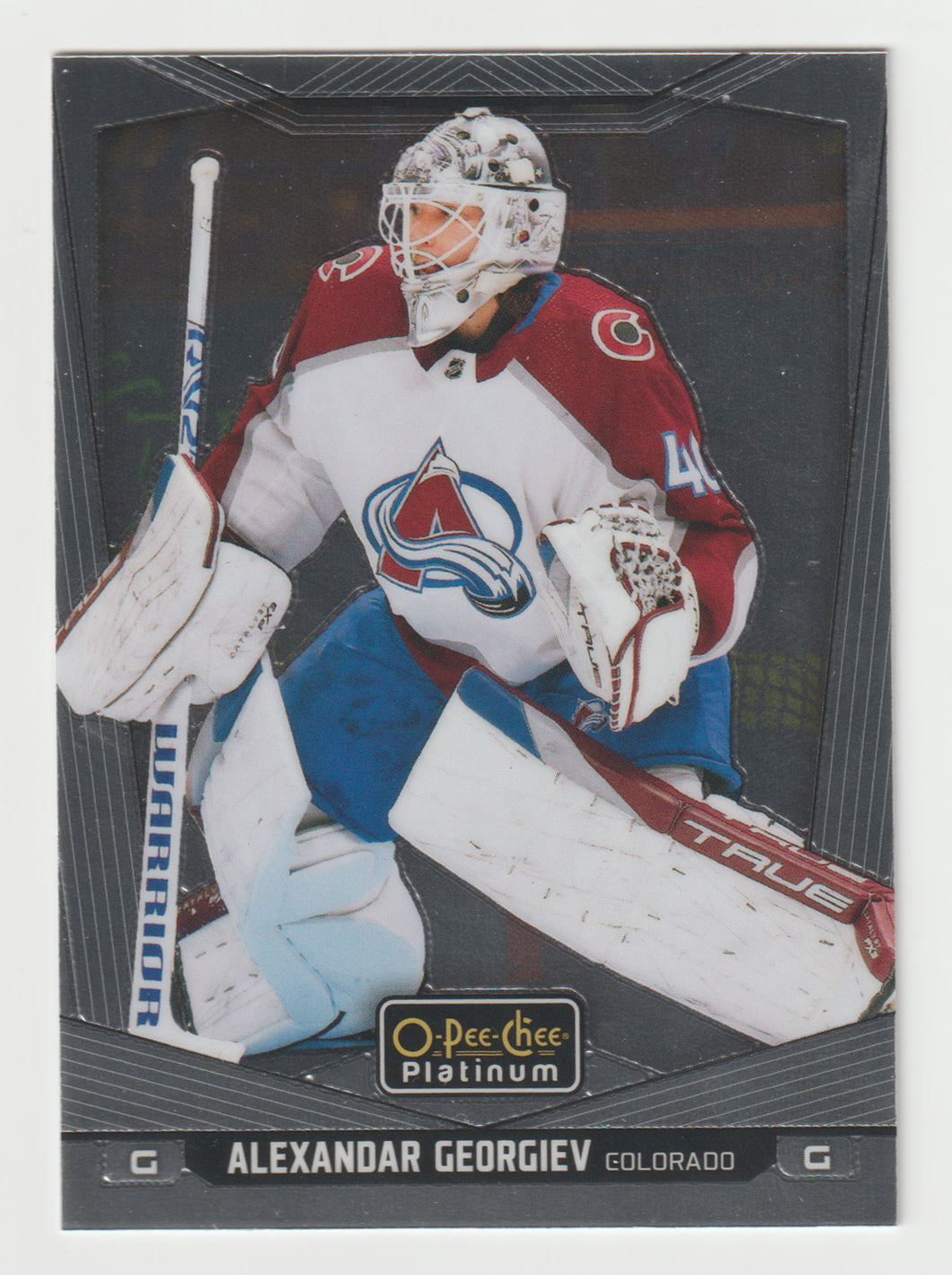 Alexandar Georgiev - Colorado Avalanche (NHL Hockey Card) 2024-25 O-Pee-Chee Platinum # 25 Mint