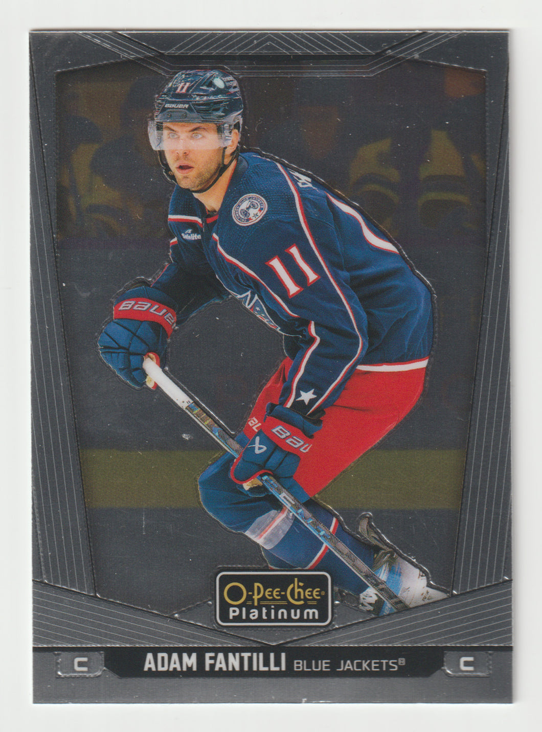 Adam Fantilli - Columbus Blue Jackets (NHL Hockey Card) 2024-25 O-Pee-Chee Platinum # 84 Mint