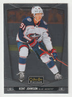 Kent Johnson - Columbus Blue Jackets (NHL Hockey Card) 2024-25 O-Pee-Chee Platinum # 108 Mint