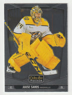 Juuse Saros - Nashville Predators (NHL Hockey Card) 2024-25 O-Pee-Chee Platinum # 128 Mint