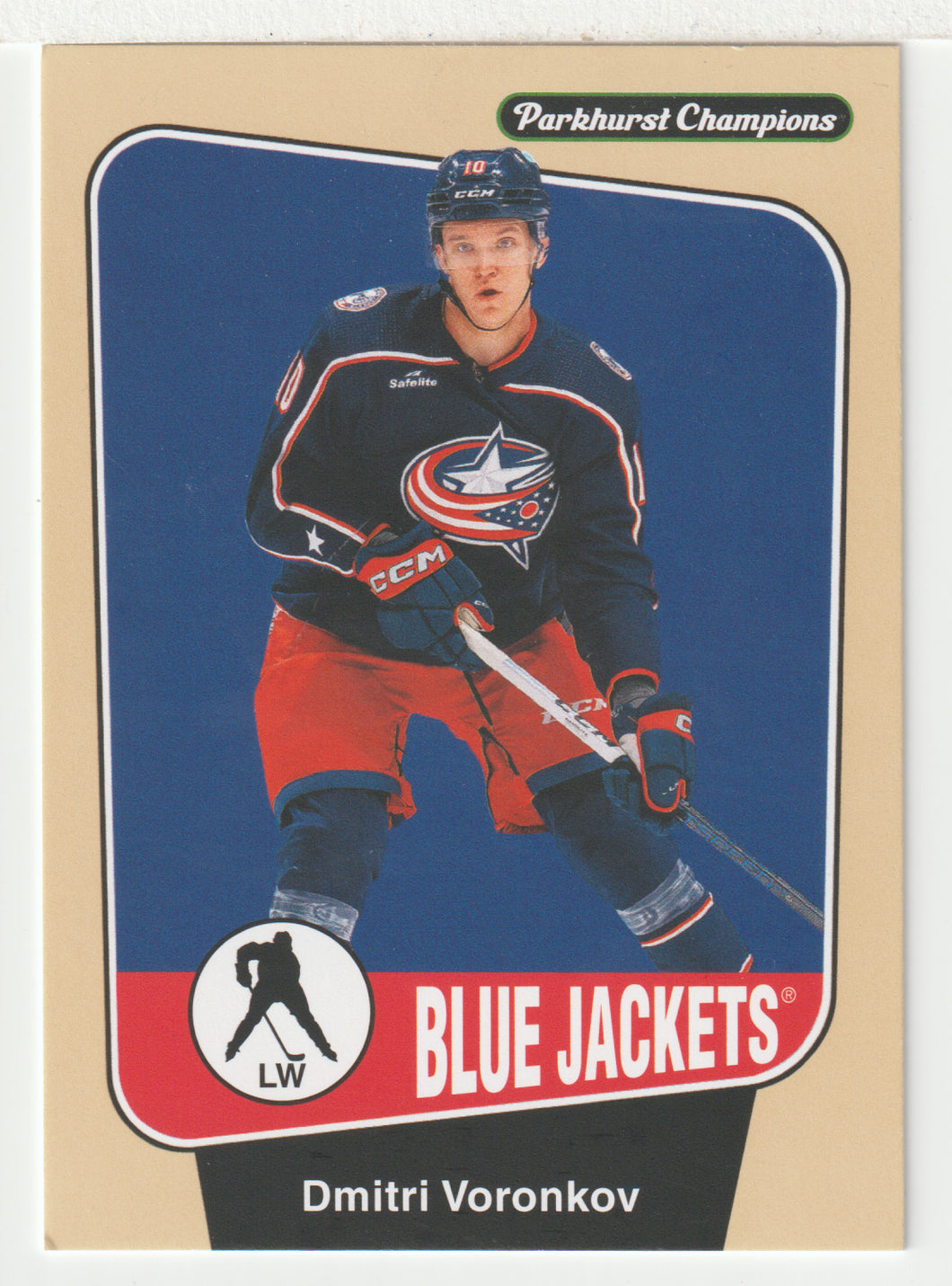 Dmitri Voronkov - Columbus Blue Jackets (NHL Hockey Card) 2024-25 Parkhurst Champions # 2 Mint