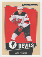 Luke Hughes - New Jersey Devils (NHL Hockey Card) 2024-25 Parkhurst Champions # 3 Mint