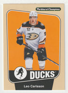 Leo Carlsson - Anaheim Ducks (NHL Hockey Card) 2024-25 Parkhurst Champions # 6 Mint