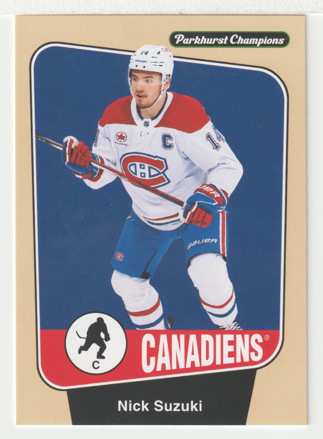 Nick Suzuki - Montreal Canadiens (NHL Hockey Card) 2024-25 Parkhurst Champions # 14 Mint