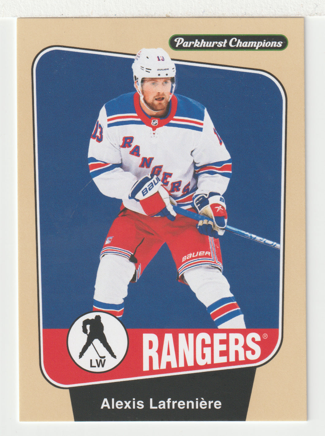Alexis Lafreniere - New York Rangers (NHL Hockey Card) 2024-25 Parkhurst Champions # 16 Mint