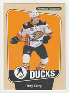 Troy Terry - Anaheim Ducks (NHL Hockey Card) 2024-25 Parkhurst Champions # 19 Mint