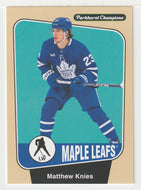 Matthew Knies - Toronto Maple Leafs (NHL Hockey Card) 2024-25 Parkhurst Champions # 22 Mint