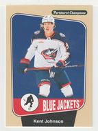 Kent Johnson - Columbus Blue Jackets (NHL Hockey Card) 2024-25 Parkhurst Champions # 25 Mint