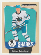 Fabian Zetterlund - San Jose Sharks (NHL Hockey Card) 2024-25 Parkhurst Champions # 31 Mint