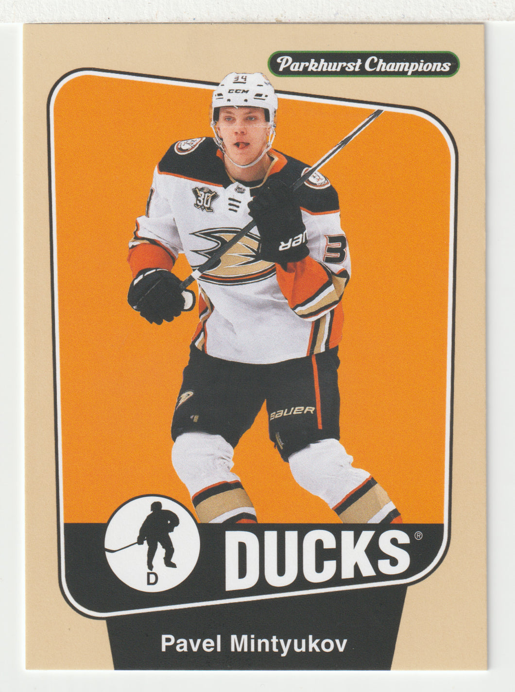 Pavel Mintyukov - Anaheim Ducks (NHL Hockey Card) 2024-25 Parkhurst Champions # 34 Mint