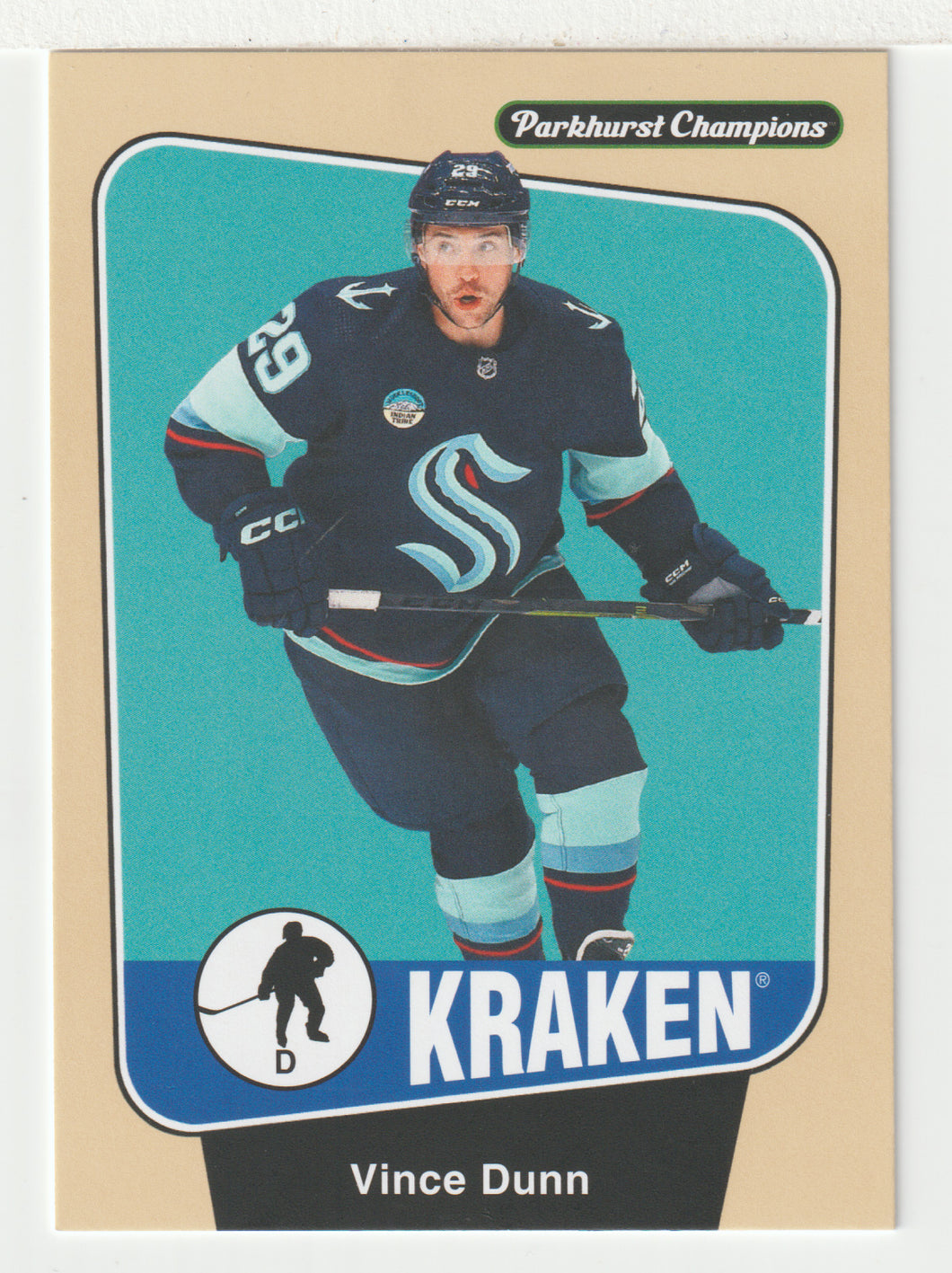 Vince Dunn - Seattle Kraken (NHL Hockey Card) 2024-25 Parkhurst Champions # 38 Mint