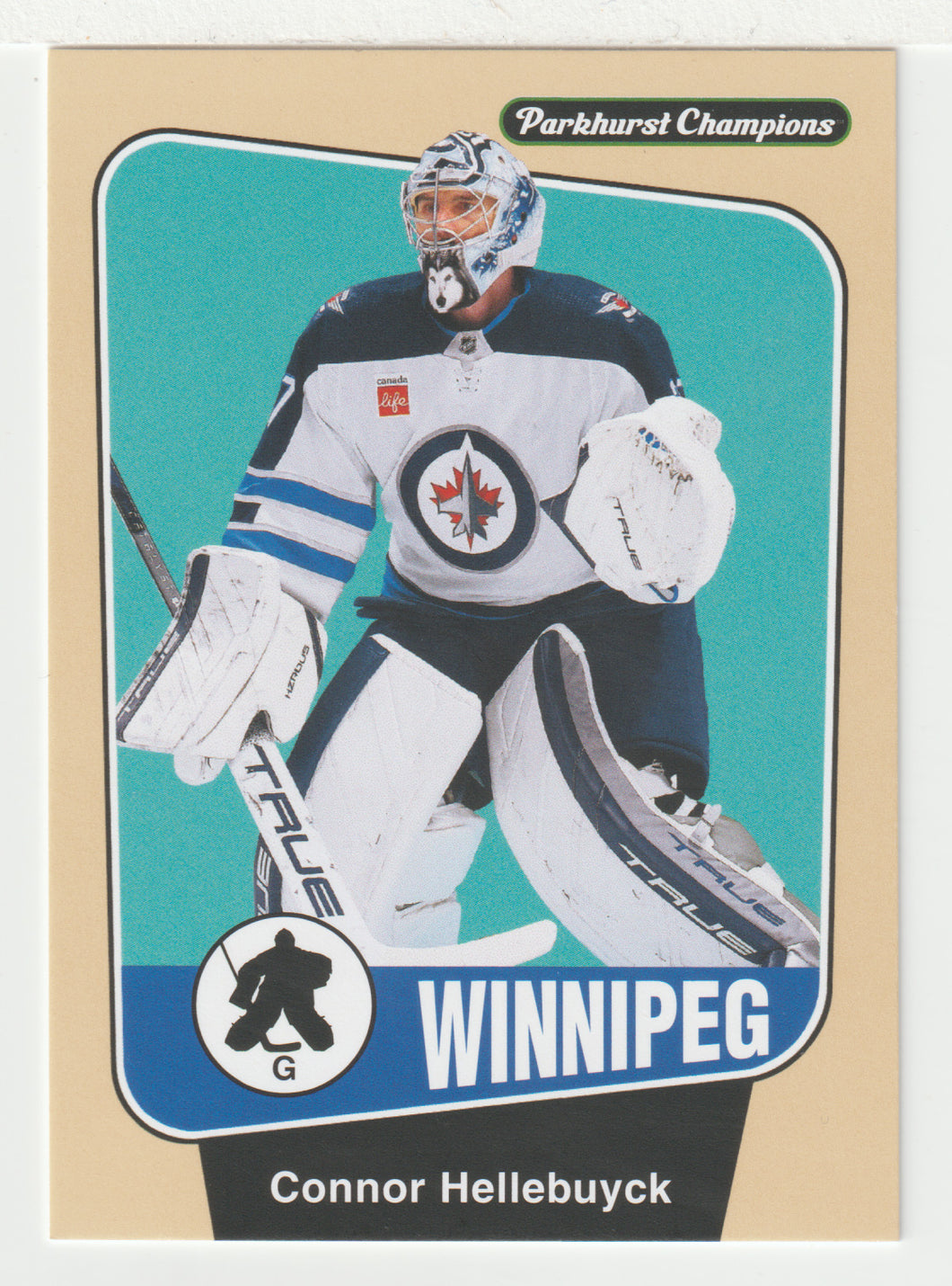 Connor Hellebuyck - Winnipeg Jets (NHL Hockey Card) 2024-25 Parkhurst Champions # 41 Mint