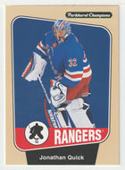 Jonathan Quick - New York Rangers (NHL Hockey Card) 2024-25 Parkhurst Champions # 54 Mint
