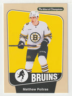 Matthew Poitras - Boston Bruins (NHL Hockey Card) 2024-25 Parkhurst Champions # 56 Mint