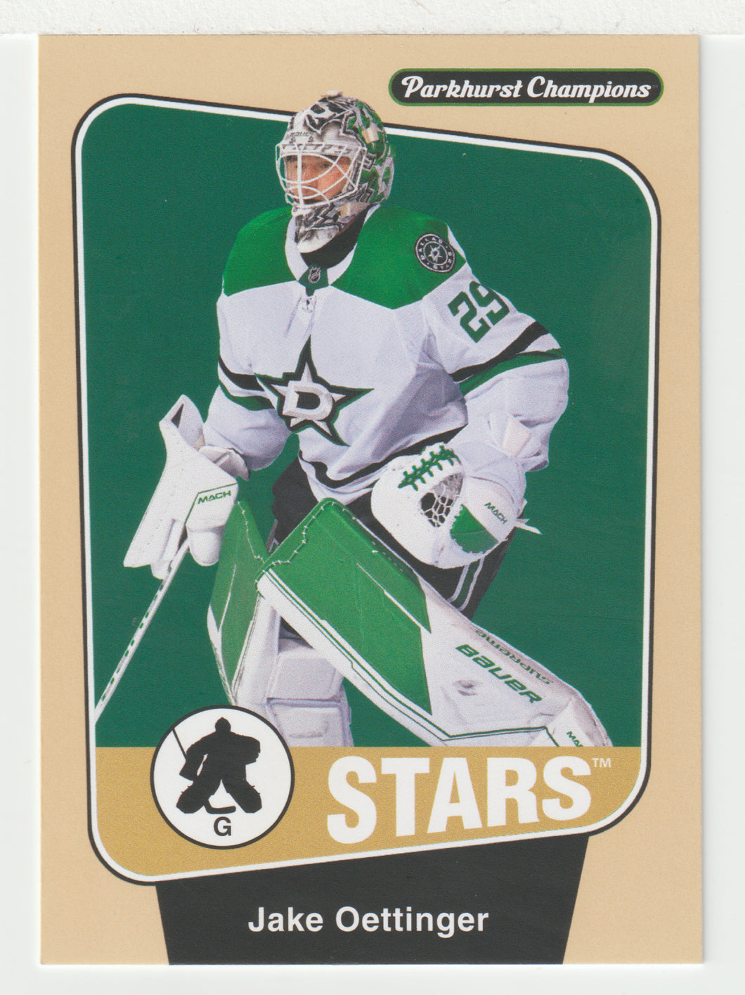 Jake Oettinger - Dallas Stars (NHL Hockey Card) 2024-25 Parkhurst Champions # 59 Mint