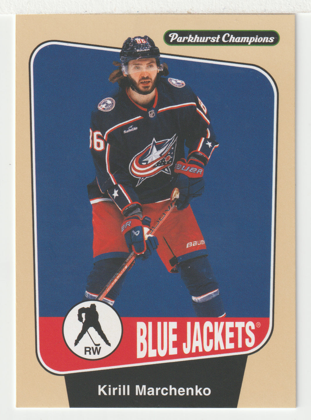 Kirill Marchenko - Columbus Blue Jackets (NHL Hockey Card) 2024-25 Parkhurst Champions # 60 Mint