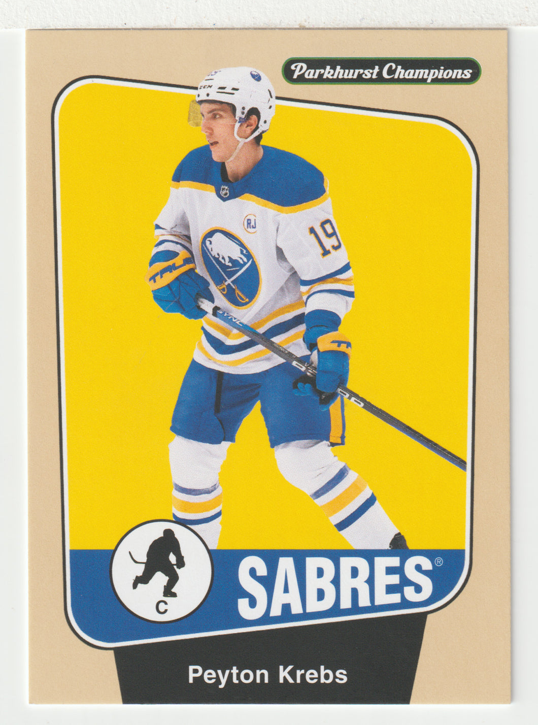 Peyton Krebs - Buffalo Sabres (NHL Hockey Card) 2024-25 Parkhurst Champions # 66 Mint